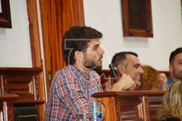 Pleno extraordinario en el Ayuntamiento de Telde (Foto TA)